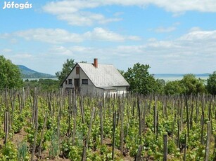 Balatongyörök-Becehegyen panorámás zártkerti ingatlan