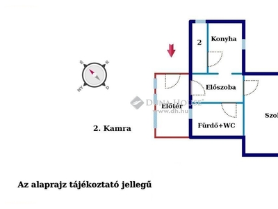 Budapest, ingatlan, lakás, 45 m2, 36.000.000 Ft