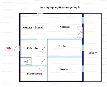 Eladó tégla lakás - Mosonmagyaróvár, Városközpont