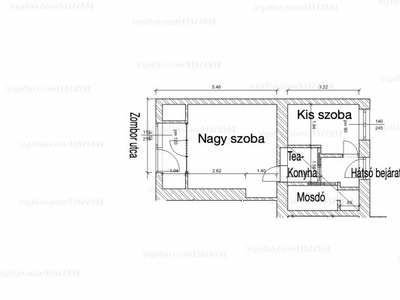 Kiadó utcai bejáratos üzlethelyiség - Gödöllő, Zombor utca 1.