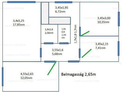 Eladó panel lakás - Tatabánya, Sárberki lakótelep