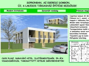 Eladó téglalakás Sopron, földszint