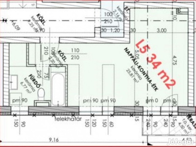 Eladó 35 nm-es lakás Győr