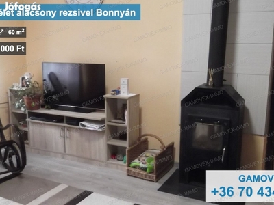 Nyugodt élet alacsony rezsivel Bonnyán