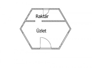 Eladó üzlethelyiség Mezőhegyes, földszint