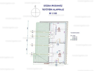 Kiadó irodahelyiség irodaházban - Nyíregyháza, Dózsa György utca 33.