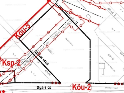 Kiadó telek ipari hasznosításra - Szigetszentmiklós, Gyári út 8652 hrsz