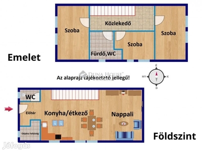 Eladó 105 nm-es ház Veszprém