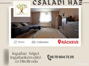 Eladó 79 nm-es Felújított Családi ház Ráckeve