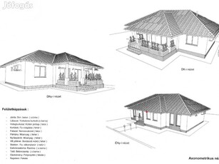 Építési telek, teljes tervdokumentációval
