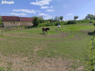 Kivett zártkert, utcában víz, villany!