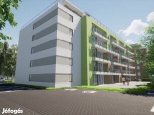 Siófok, EZÜSTPARTON, 52 m2-es, földszinti, társasházi lakás, 2 szobás