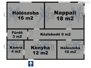 Szegeden, Baktóban, felújítandó Kádárkocka típusú Családi ház Eladó!