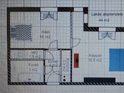 Hegyvidék, Budapest, ingatlan, lakás, 44 m2, 43.900.000 Ft