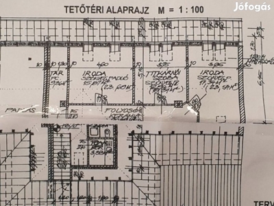 Pécs-Belváros szívében 5 szobás tetőtéri hostel eladó