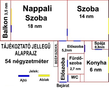 Tarján, Szeged, ingatlan, lakás, 54 m2, 27.000.000 Ft