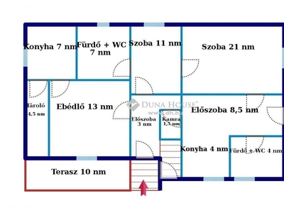 Budapest, ingatlan, ház, 90 m2, 64.990.000 Ft