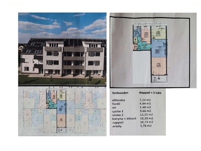 újépítésű, Szigetszentmiklós, ingatlan, lakás, 67 m2, 280.000 Ft