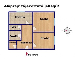 Eladó Lakás, Budapest 15 kerület 15. kerület keresett részén - igényes panel lakás