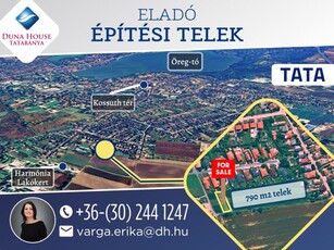 Eladó telek Tata