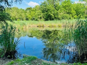 Ráckevén vízparti(holtág)nyaraló a Somlyó szigeten