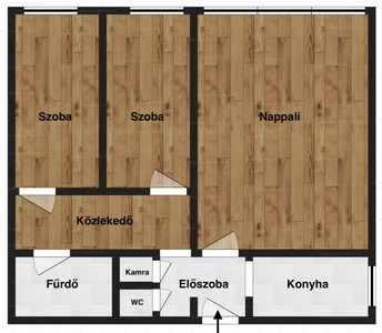 Kiadó panel lakás - IV. kerület, Pozsonyi utca