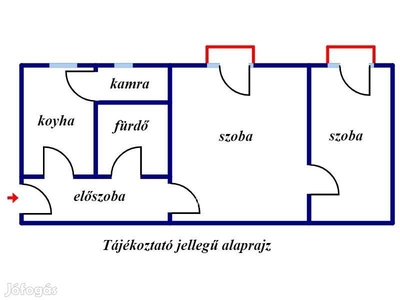 Komlói 51 nm-es lakás eladó - Komló, Komló, Baranya - Lakás