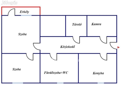 Miskolc, Kilián-Dél, 58nm, 2 szobás lakás - Miskolc, Borsod-Abaúj-Zemplén - Lakás