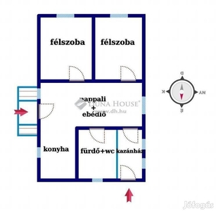 Újfehértói eladó 58 nm-es ház - Újfehértó, Szabolcs-Szatmár-Bereg - Ház