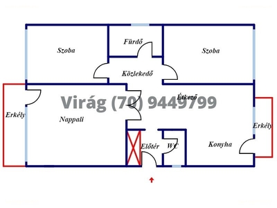 Debrecen, ingatlan, lakás, 82 m2, 47.900.000 Ft