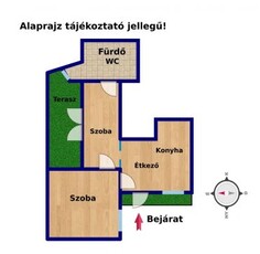 Eladó Lakás, Budapest 9 kerület 9. kerület - Ráday utca közelében -Airbnb lehetőséggel - szuper lakás