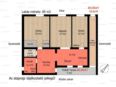 Eladó tégla lakás - Mosonmagyaróvár, Győr-Moson-Sopron megye