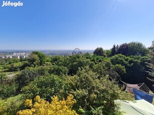 Eladó örök panorámás, teraszos, nagy erkélyes, 7 szobás családi ház Re