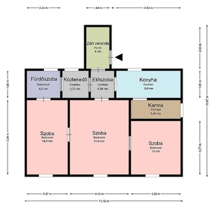 Herminamező, Budapest, ingatlan, lakás, 71 m2, 42.900.000 Ft