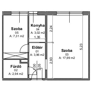 Újpest, Budapest, ingatlan, lakás, 35 m2, 16.000.000 Ft