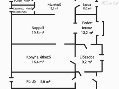 Dunaújváros Rózsadombján Kisapostagon, családi ház eladó!