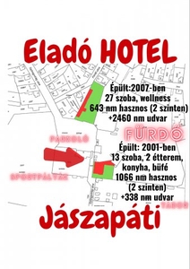 Eladó hotel Jászapáti, Gyöngyvirág 20