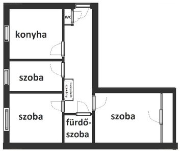 Toldi-lakótelep, Kaposvár, ingatlan, lakás, 59 m2, 25.000.000 Ft