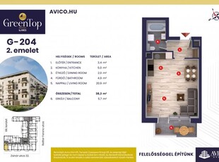 Eladó téglalakás Budapest, XIII. kerület, Angyalföld, Zsinór utca 30-34, 2. emelet