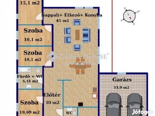 Hernádi 148 nm-es ház eladó