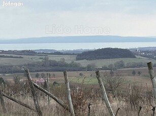 Eladó balatoni panorámás építési telek Szentjakabfán!