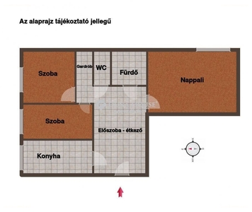 Budapest, ingatlan, lakás, 57 m2, 36.990.000 Ft