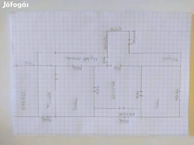 Kiadó családi ház Váctól 15 km- re!