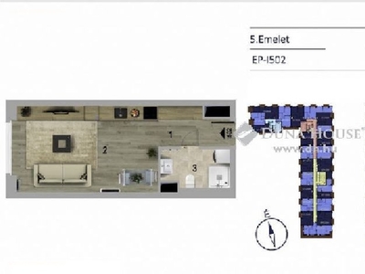 újépítésű, Budapest, ingatlan, lakás, 31 m2, 43.650.000 Ft