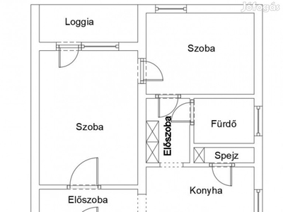 XVIII. Kerület, Mikszáth Kálmán utca, 56 m2-es, 2. emeleti,