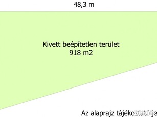 Eladó telek Koroncó csendes utcájában