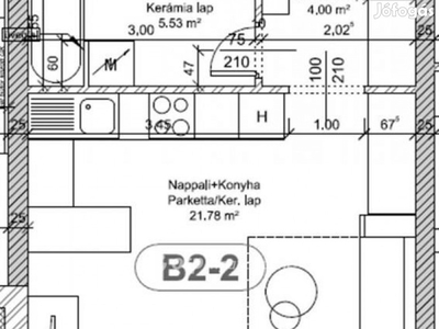 Eladó 31 nm-es lakás Levél