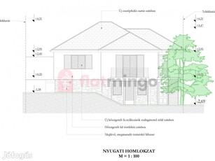 Pécs, Bálicsi úton 1085 m2-es telek, átépítésre váró lakóház és garázs