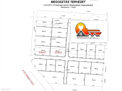 21db Ipari telkek eladó! Hadháznál a 4-es számú főútnál! - Bocskaikert, Hajdú-Bihar - Telek, föld