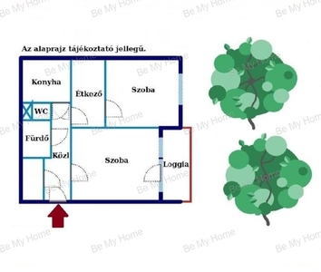 Óbudai lakótelep, Budapest, ingatlan, lakás, 48 m2, 210.000 Ft